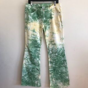 Stretch tie dye Jean new